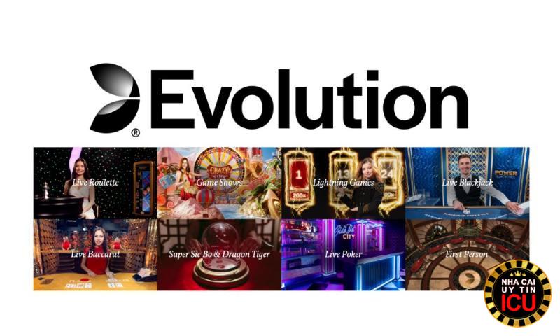 Evolution Gaming được biết đến là nhà phát hành game casino hàng đầu